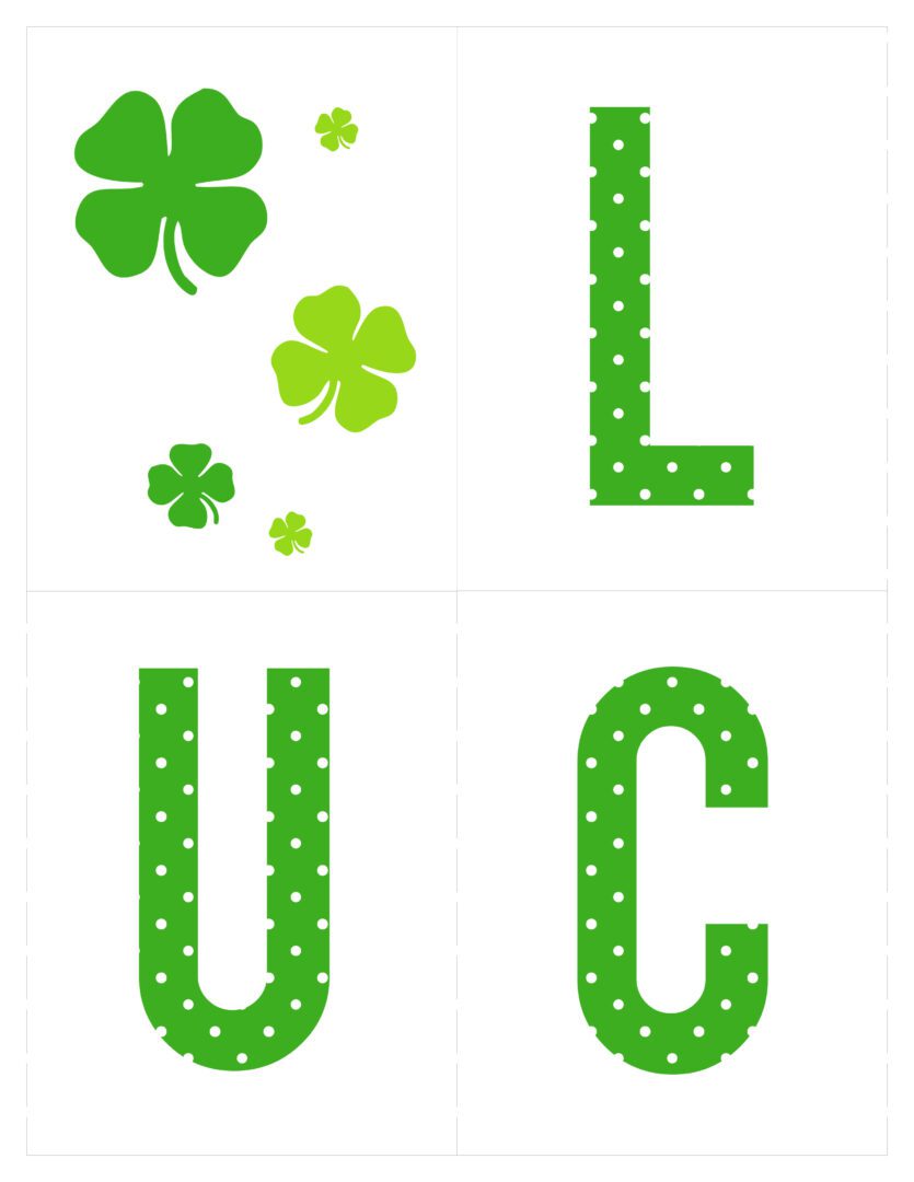 Lucky Banner | Rebecca Propes Design &amp; DIY