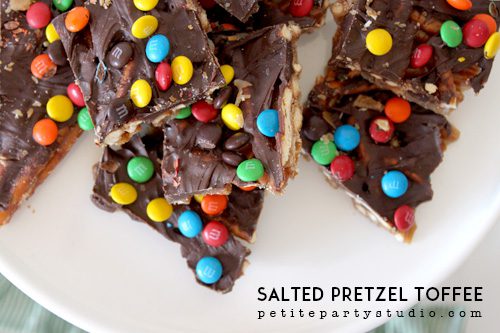 Salted Pretzel Toffee