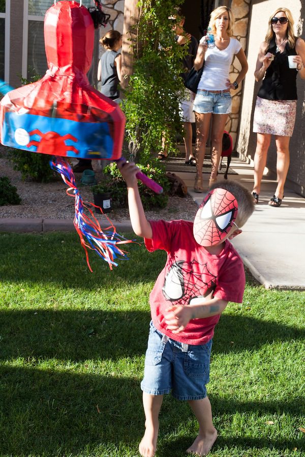 spiderman superhero birthday party71 copy