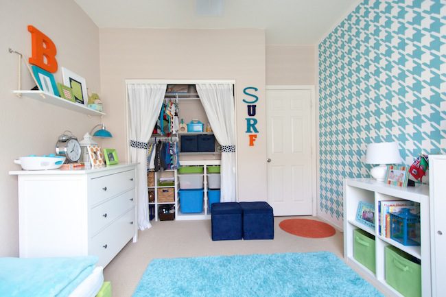 Bright modern Boy Room Makeover