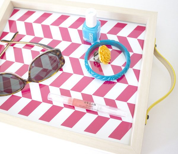 DIY Frame Tray by Petite Party Studio