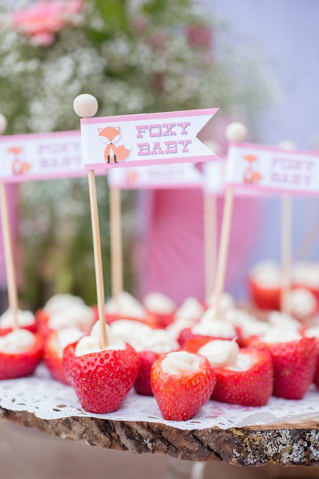 Cream Cheese Stuffed Berries