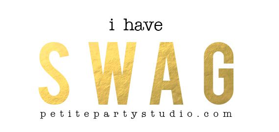 Swag Logo Petite Party Studio