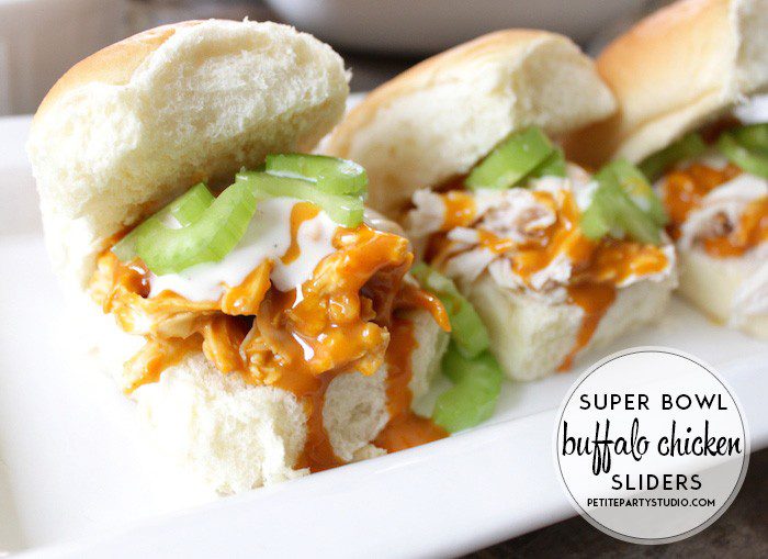 Buffalo Chicken Super Bowl Sliders