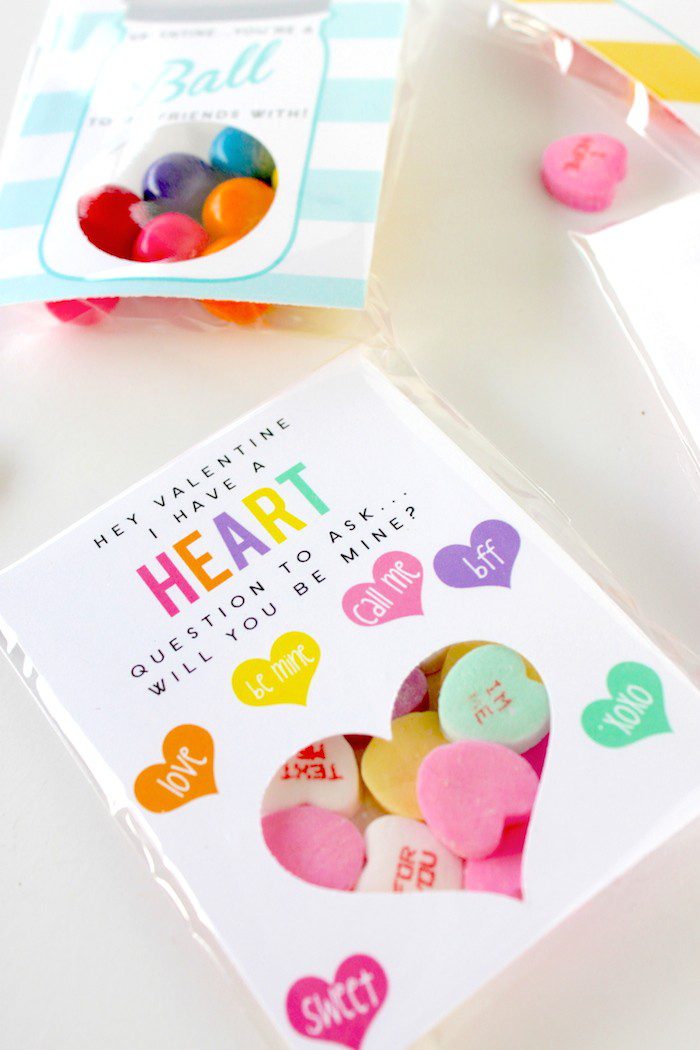 DIY Classroom Valentines by Petite Party Studio