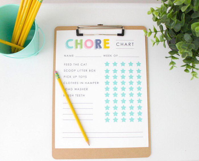 Free Printable Chore Chart