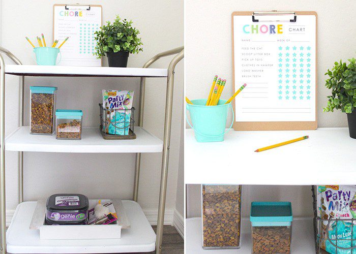 Kids Chore Cart