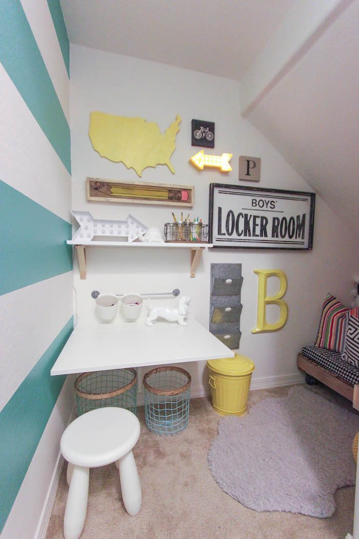 Under Stairs Playroom Idea for Kids