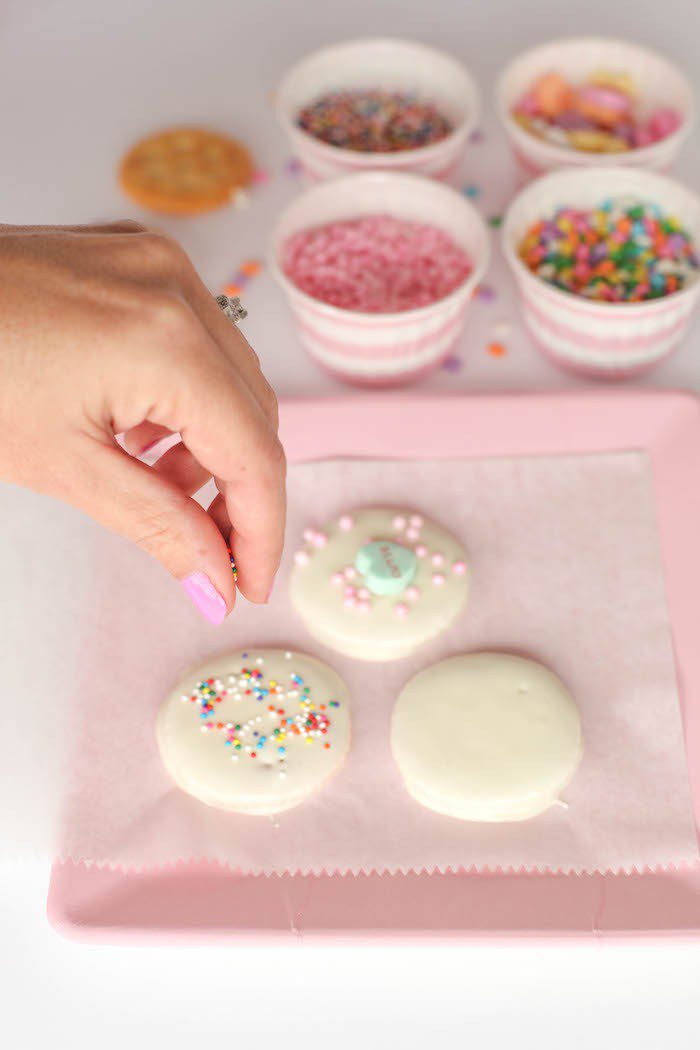 diy valentine cookie