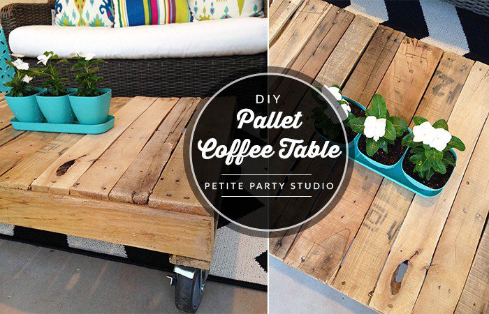 DIY Pallet Coffee Table