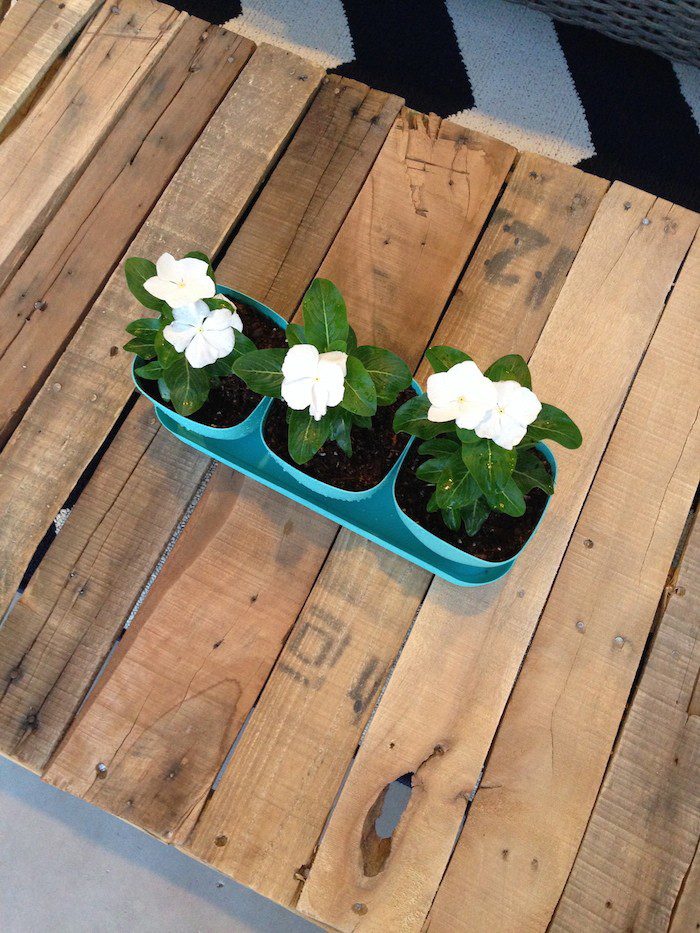 DIY Wood Pallet Coffee Table Patio