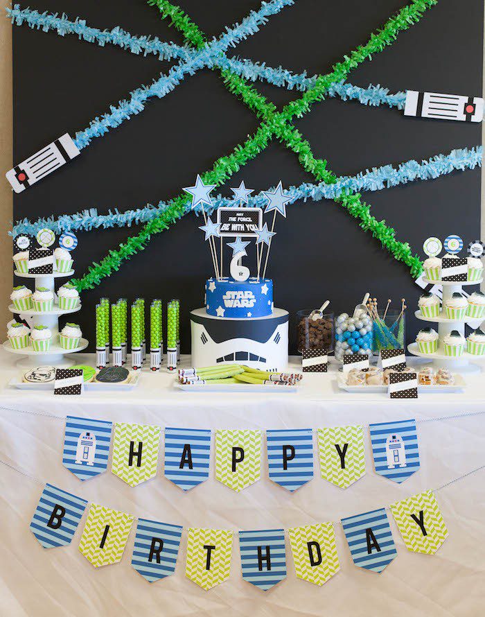 Star Wars Dessert Table