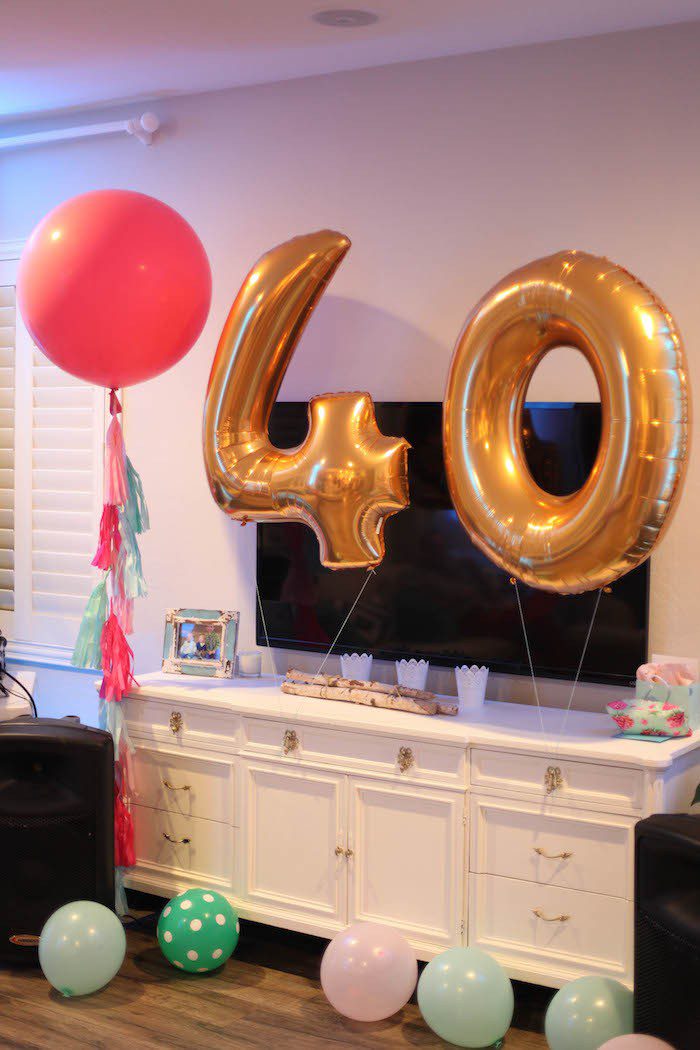 Forty & Fabulous Surprise Birthday Party | Rebecca Propes Design & DIY