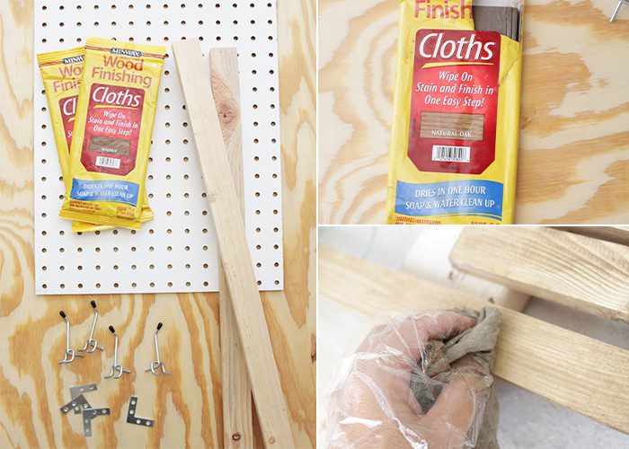 DIY Pegboard Supplies