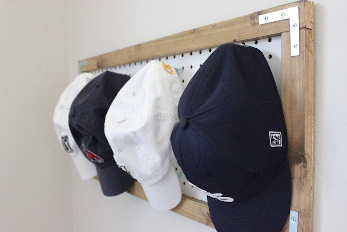 Hat rack DIY