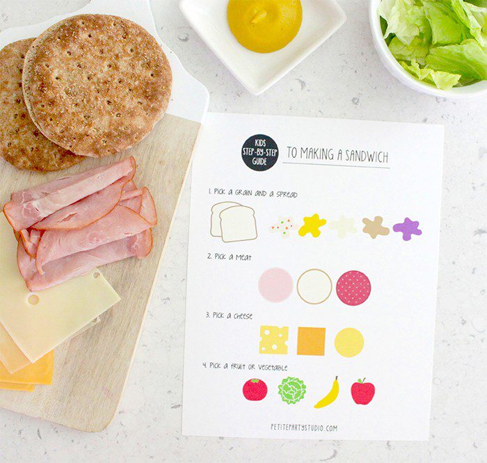 FREE Sandwich Chart Printable