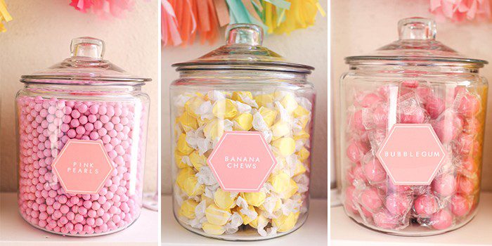 Flamingo Party Candy Bar