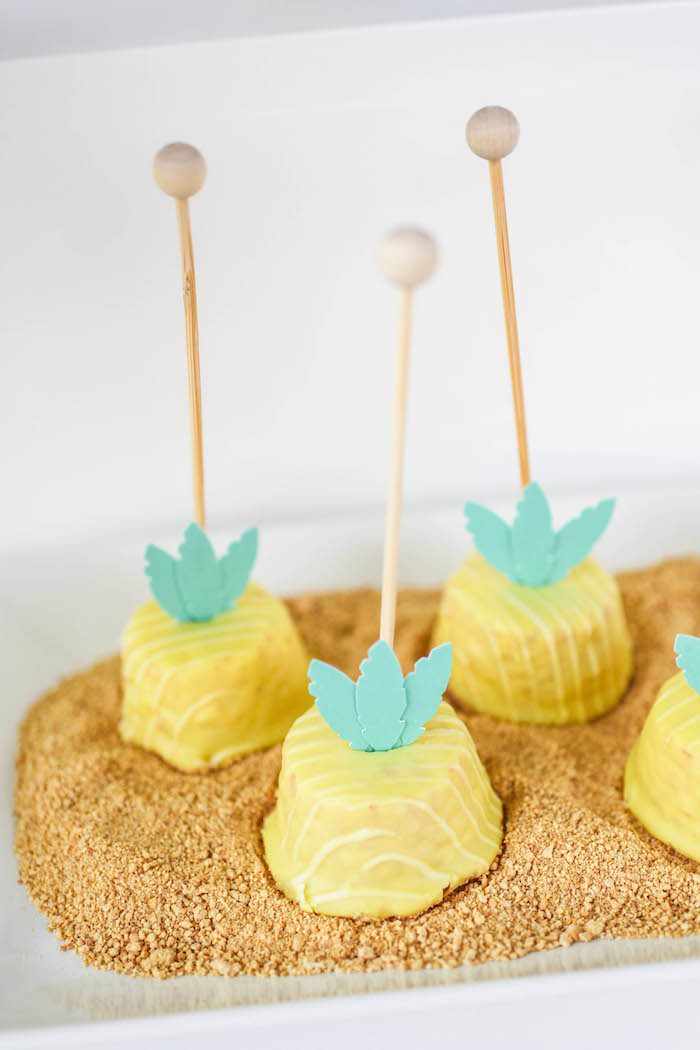 sponge bob birthday party pineapple pops