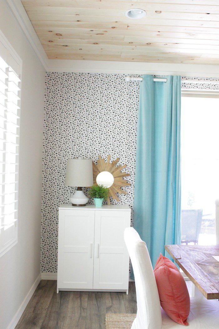 DIY Fabric Wall