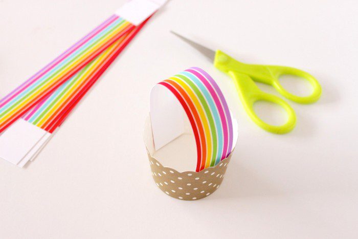 DIY Rainbow Candy Cups 5