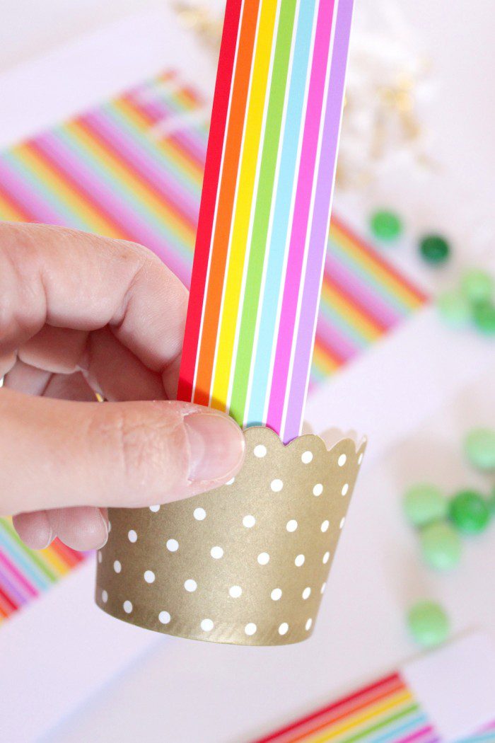 DIY Rainbow Candy Cups 4