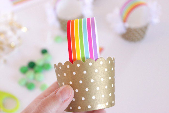 DIY Rainbow Candy Cups 6