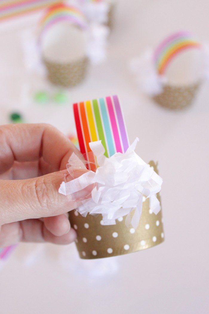 DIY Rainbow Candy Cups 7