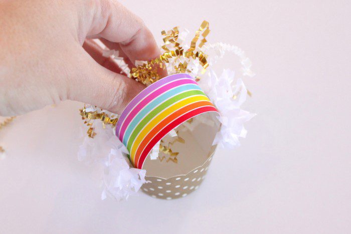 DIY Rainbow Candy Cups 9