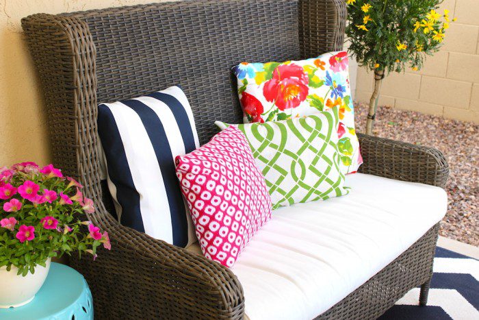 DIY Outdoor Pillows