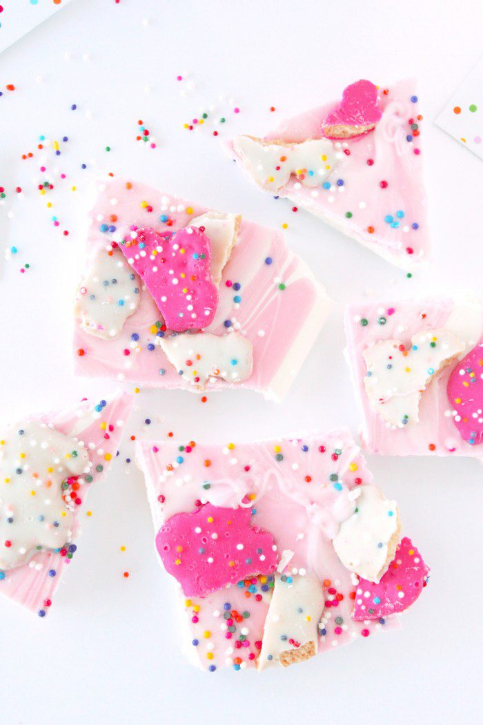 Animal Cookie Bark