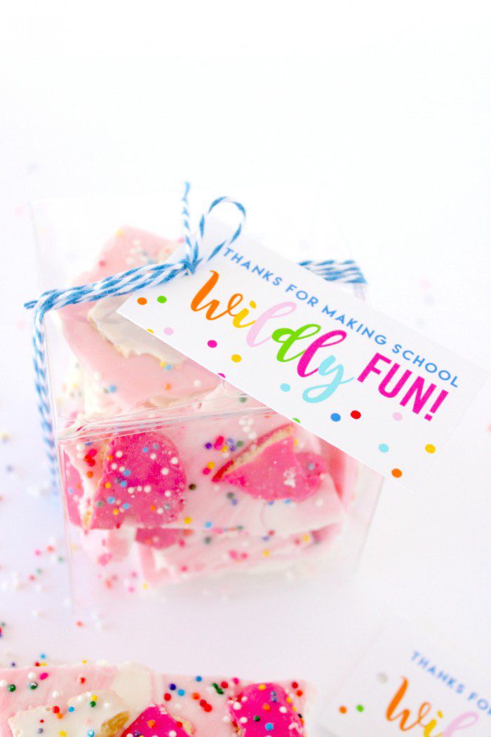 Teacher Appreciation Gift Cookie Bark