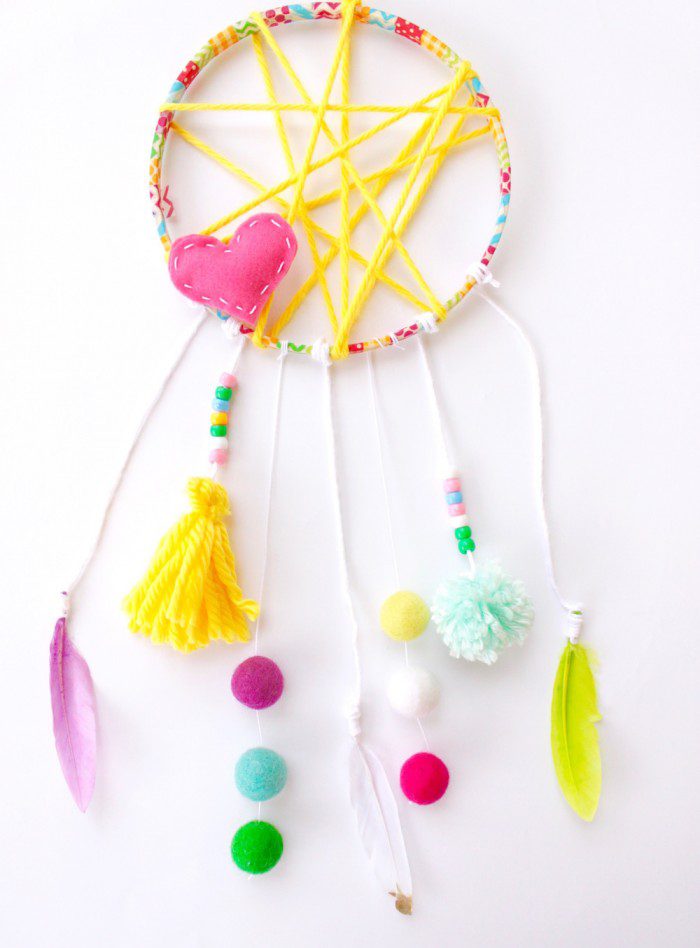 kids crafts dream catchers 