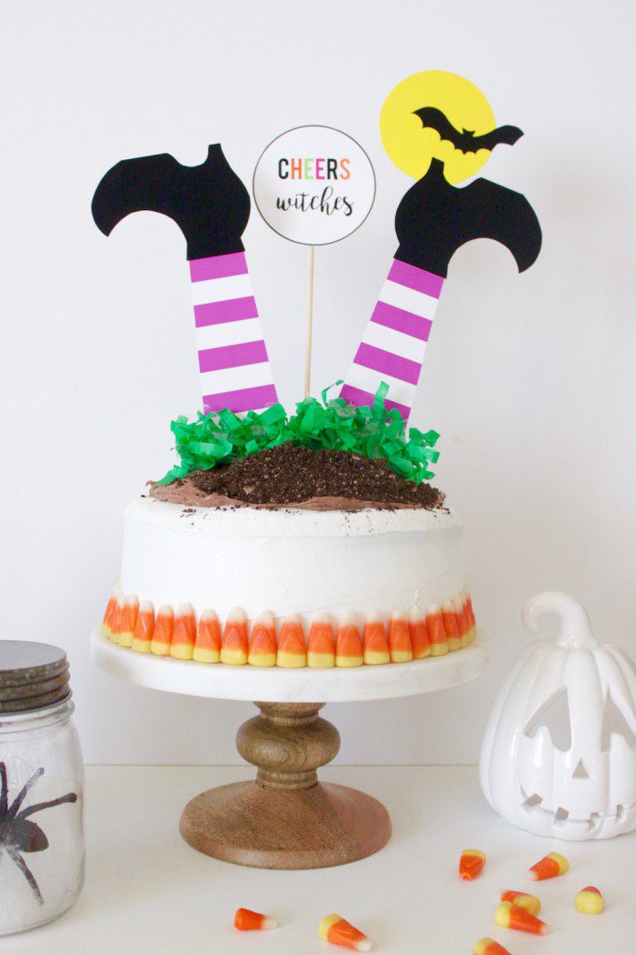 DIY Witch Cake
