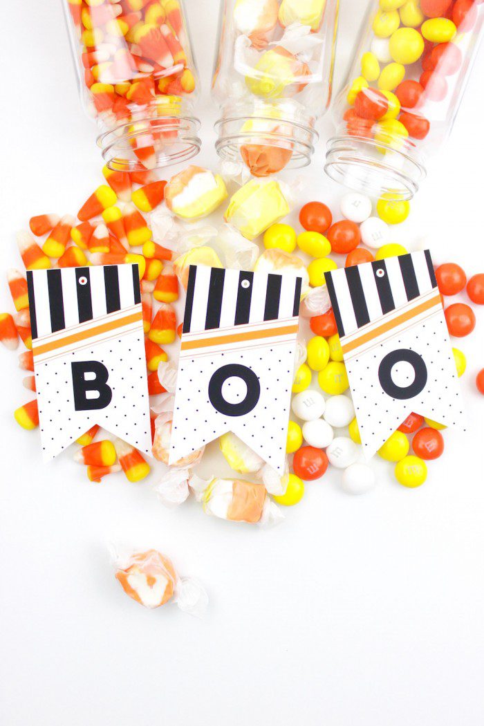 Halloween Boo Basket with Free Printables