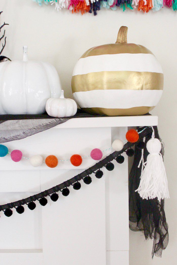 Halloween Mantel