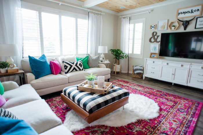 Boho Living Room Reveal