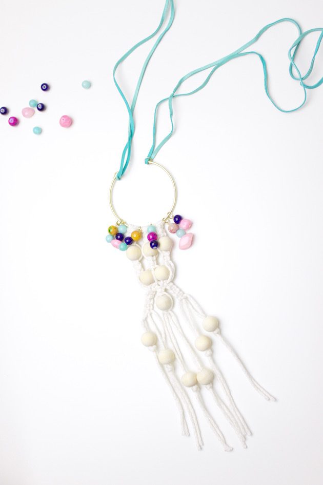 DIY Macrame Necklace