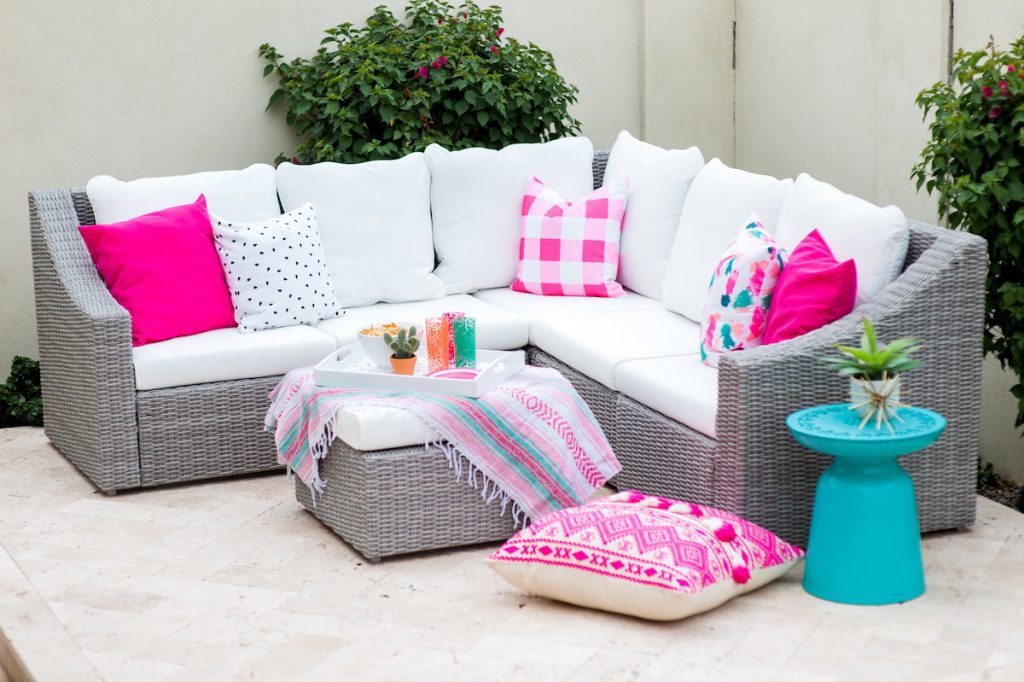 Backyard BBQ...Girls Night In DIY with Spoonflower