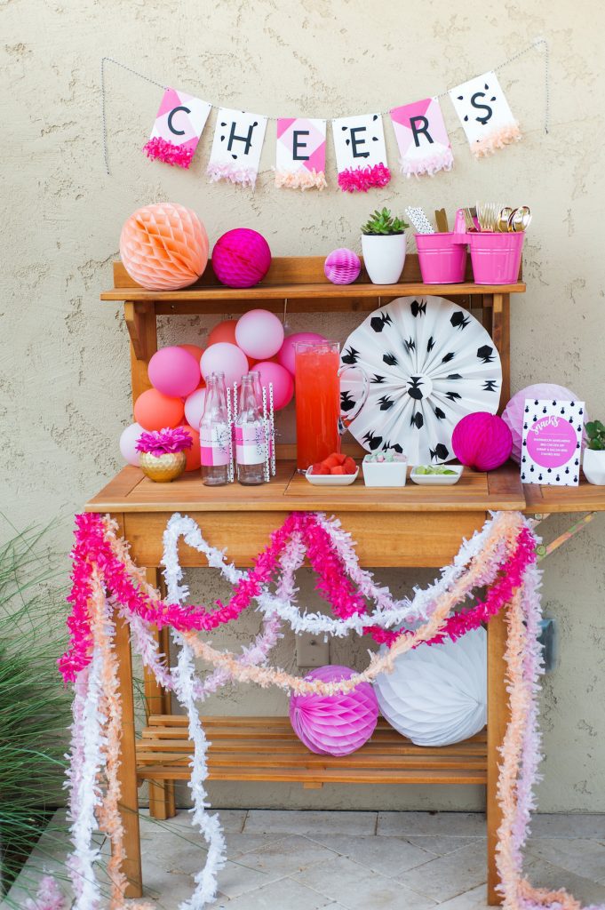 Backyard BBQ...Girls Night In DIY with Spoonflower