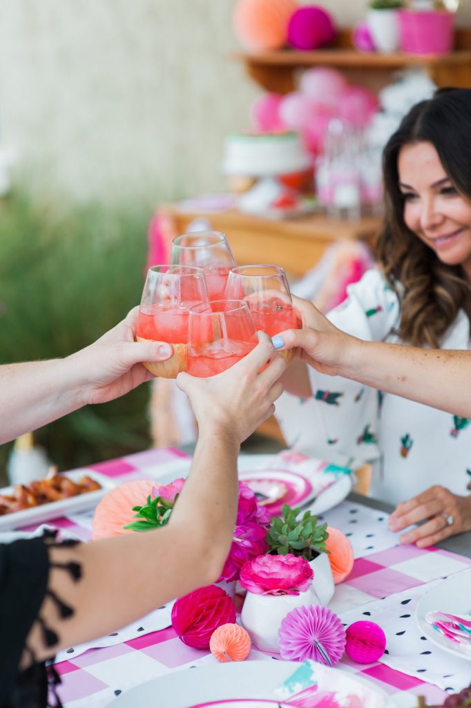 Backyard BBQ...Girls Night In DIY with Spoonflower
