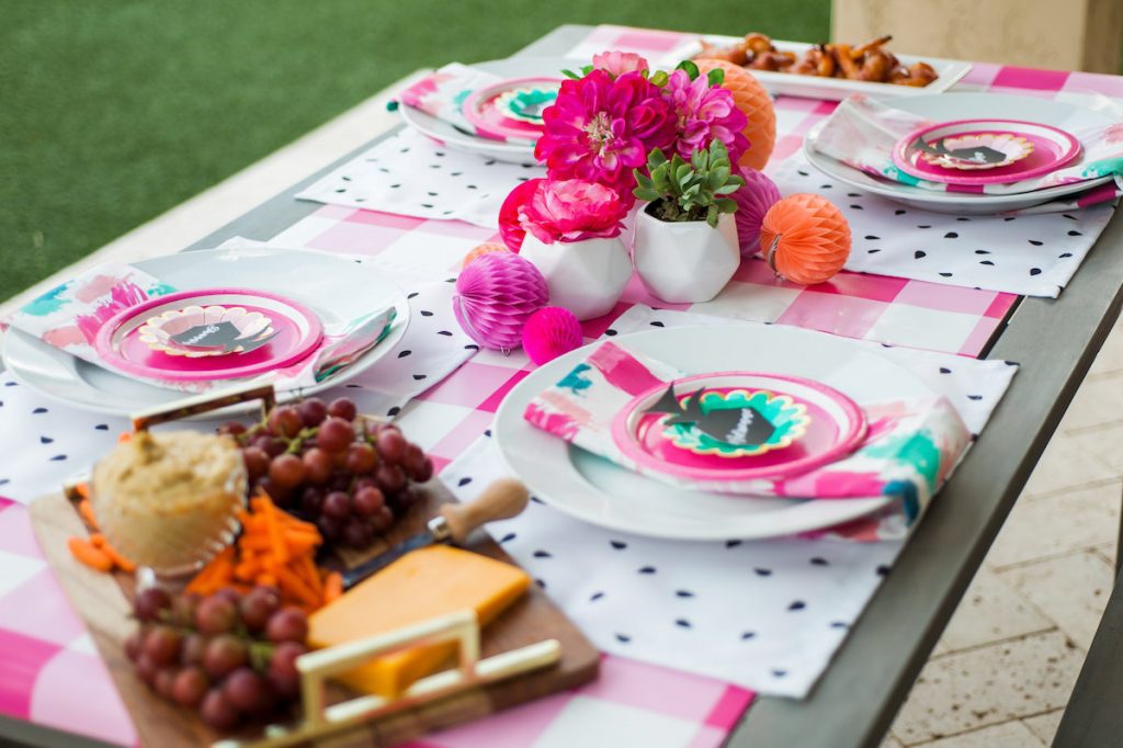 Backyard BBQ Girls Night In with Spoonflower