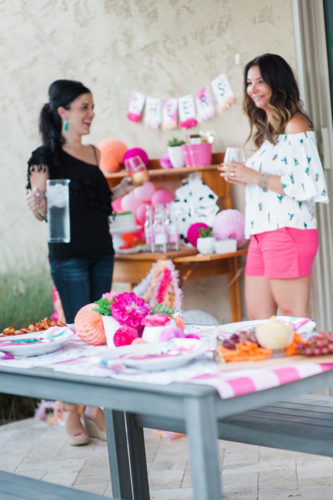 Backyard BBQ...Girls Night In DIY with Spoonflower