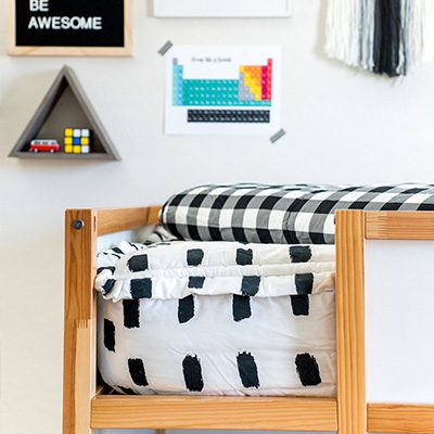 Beddy's Bed Room Reveal Modern Boho Boys Room