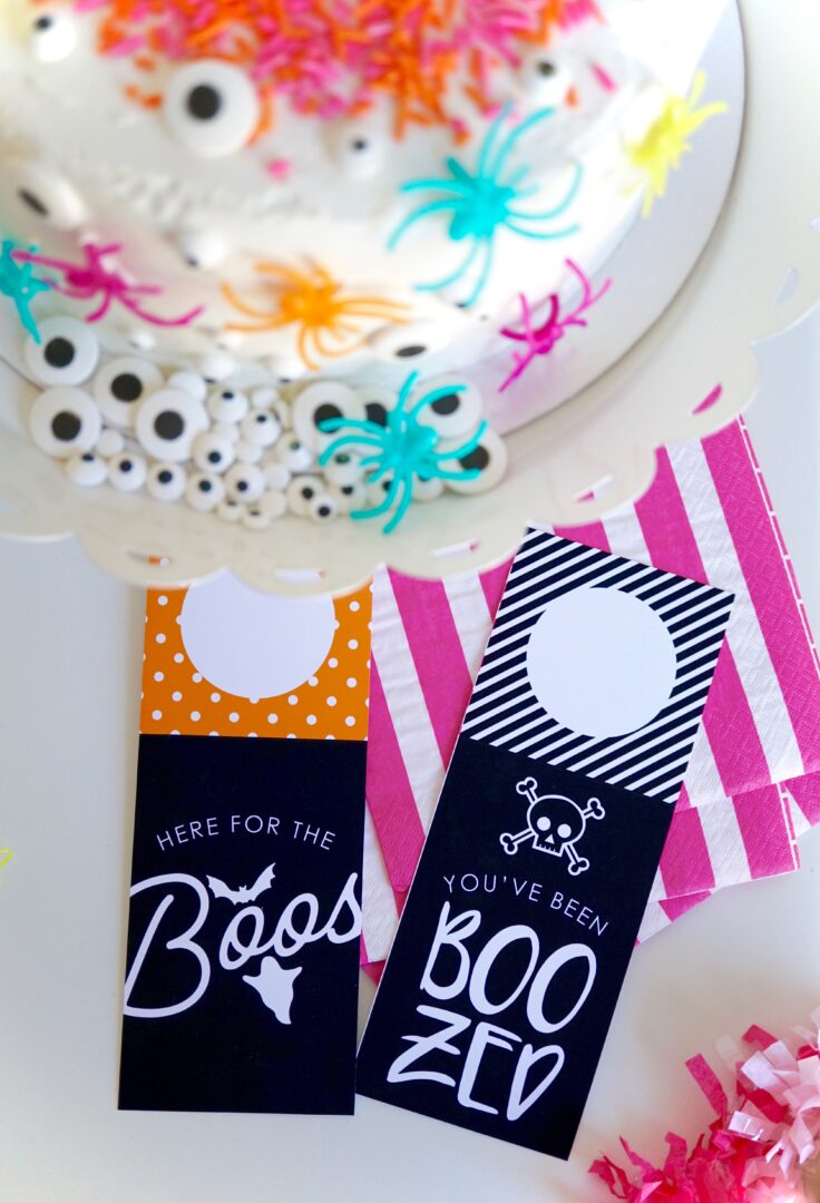 Halloween BOOZE Wine Printables