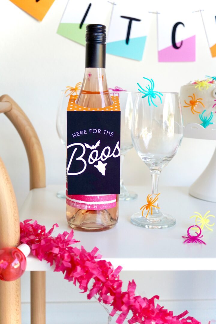 Halloween BOOZE Wine Printables