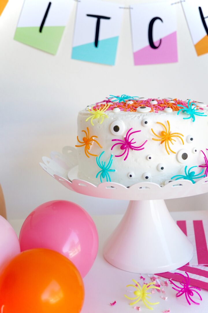 Halloween Spider Cake