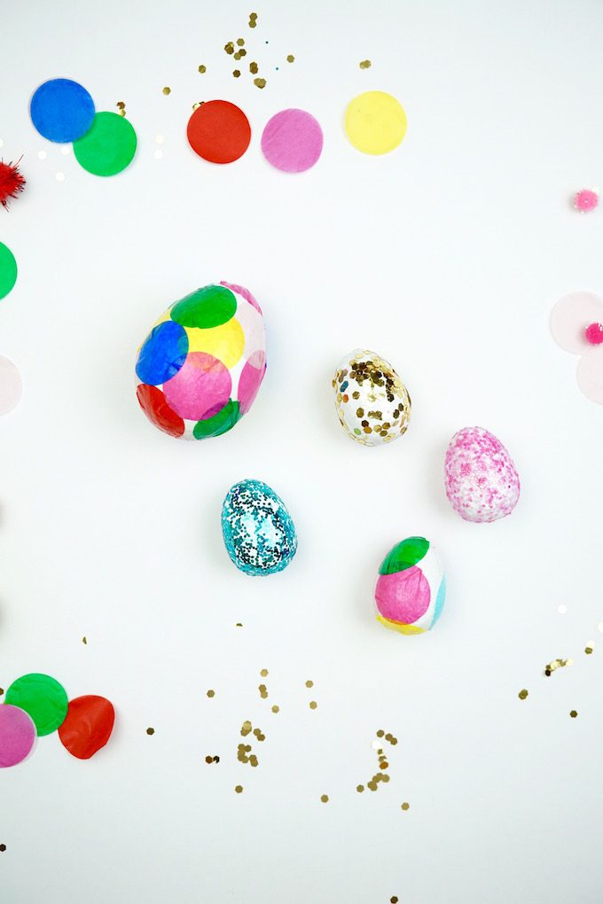 Diy Confetti Easter Eggs 2 Rebecca Propes Design And Diy