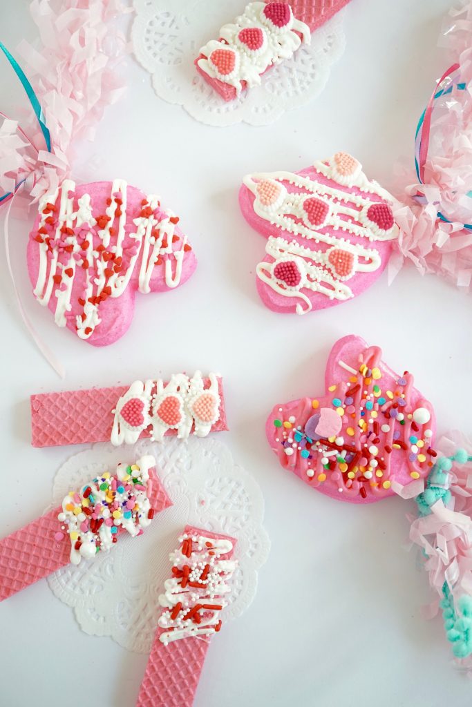 Valentine's Day DIY Marshmallow Peep Pops & Cookies