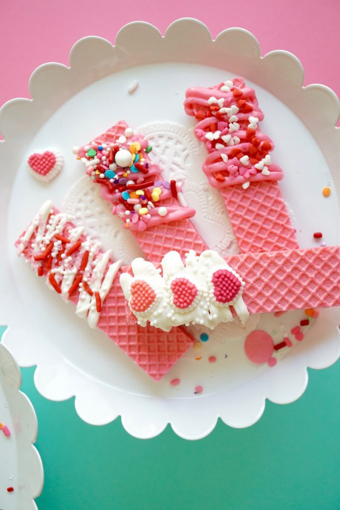 Valentine's Day DIY Marshmallow Peep Pops & Cookies 4