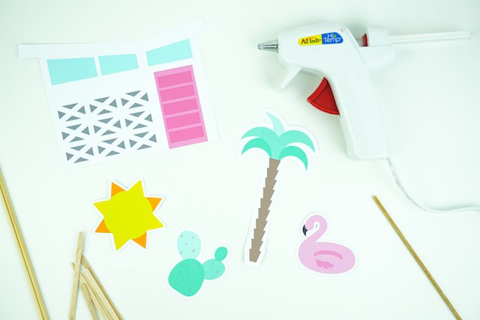 DIY Palm Springs Cake 